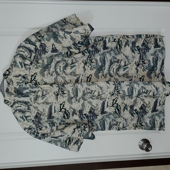 Hook & Tackle button down shirt size XL Fishing boating - Picture 5 of 5
